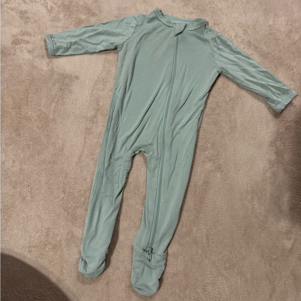 Kyte baby - Cozy Mint Green Kids One Piece